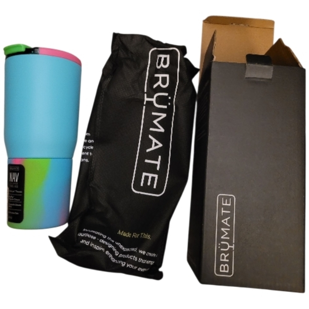 BrüMate NAV 25oz Travel Mug - NEON SWIRL - Picture 5 of 6